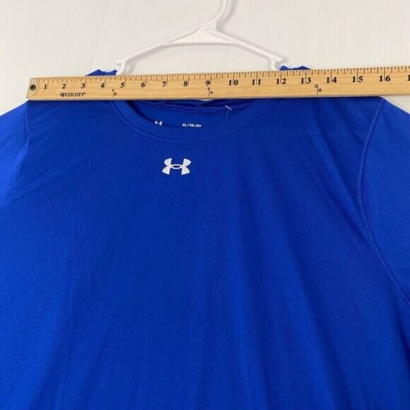 Under Armour Heatgear Long Sleeve T-Shirt Women size XL/TG/EG color Blue new - Picture 8 of 13
